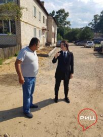 Мэр районного центра провела встречу с недобросовестным подрядчиком.