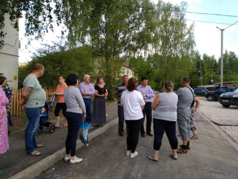 В Боровске проходит приемка работ в рамках программы «Комфортная городская среда». В Боровске проходит приемка работ в рамках программы «Комфортная городская среда».