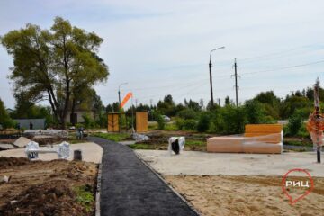 В боровском парке «Сказки Пушкина» продолжаются работы по благоустройству территории. В боровском парке «Сказки Пушкина» продолжаются работы по благоустройству территории.